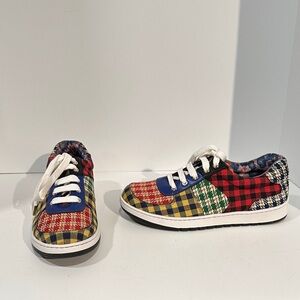 Irregular Choice Plaid Tennis Shoes